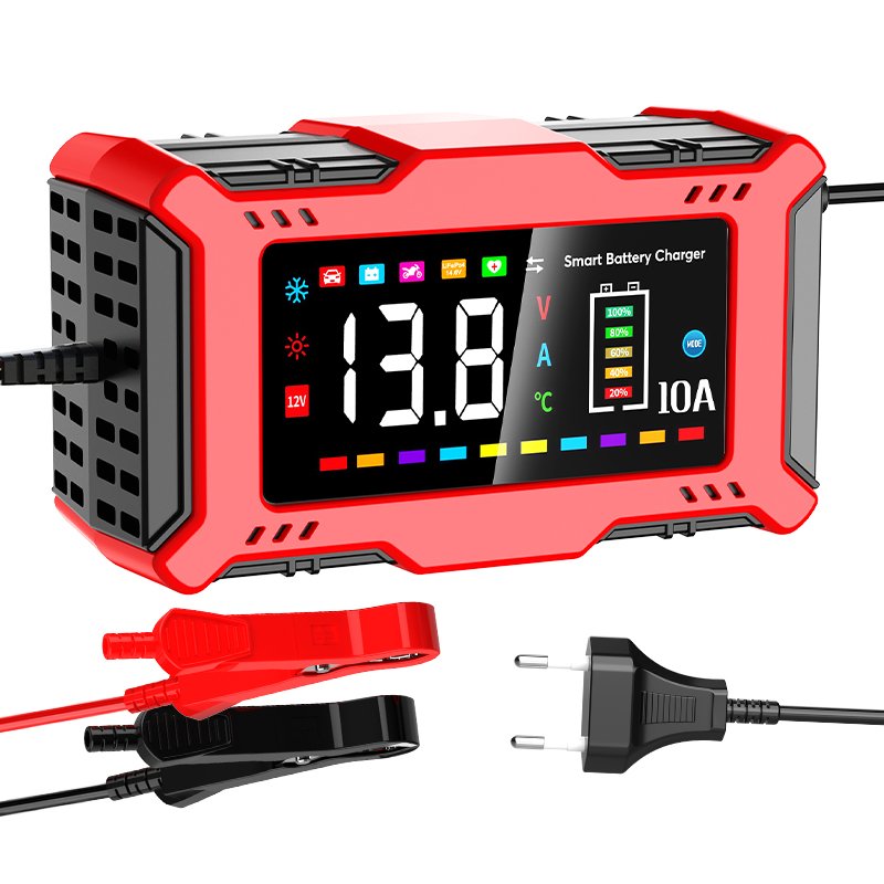 Augoing Auto Battery Charger 12V10A and 14.6V Lithium (LifePO4) Battery Charger