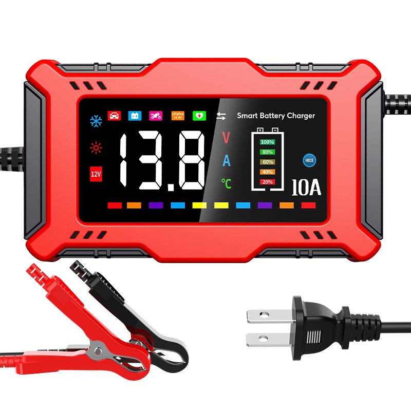 Augoing New Model Car Battery Charger 10A